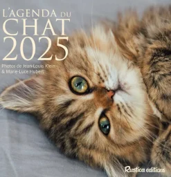Clearance RUSTICA Agenda "L'agenda du chat 2025" aux Éditions