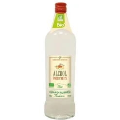 Sale GRAND RUBREN Alcool pour fruits bio 45°. La bouteille de 100 cl