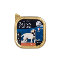 Hot SA VRAIE NATURE Aliment humide complet pour le chien senior à la volaille et aux légumes - 300 g