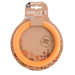 MARTIN SELLIER Anneau en caoutchouc Rubb’n’Roll Color orange Ø 14,5 cm