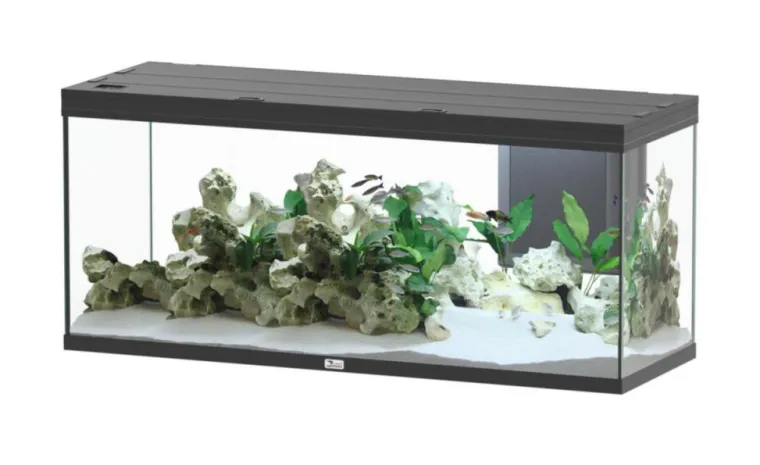 Hot AQUATLANTIS Aquarium coloris noir Volga LED 2.0 450 L - 152 x 52 x 67 cm