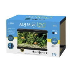 CIANO Aquarium équipé Aqua 20 noir - 17L