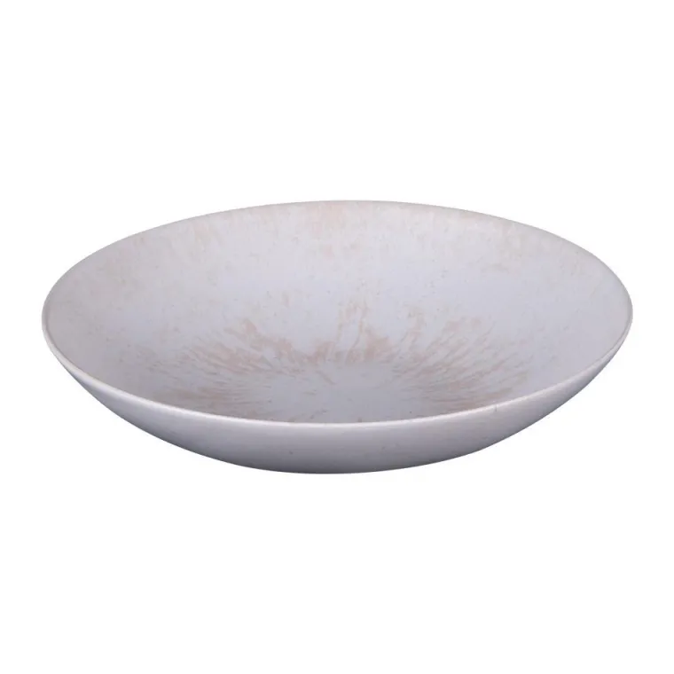 Hot BASTIDE Assiette calotte en grès beige Onyx - Ø 22 cm