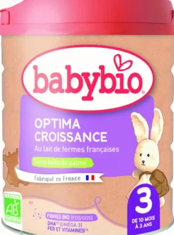 New BABYBIO Optima 3 dès 10 mois – 800 gr