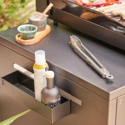 FORGE ADOUR Bac de rangement noir - 30 x 8,6 x 6 cm