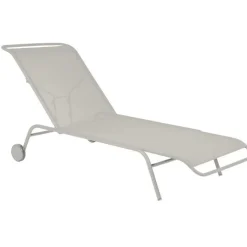 Best FERMOB Bain de soleil Coolside gris argile 201 x 78 x 30 cm