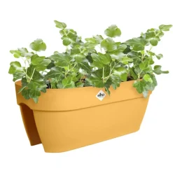 ELHO Balconnière en polypropylène jaune miel Vibia Campana Flower Bridge - 59 x 26 x 22 cm