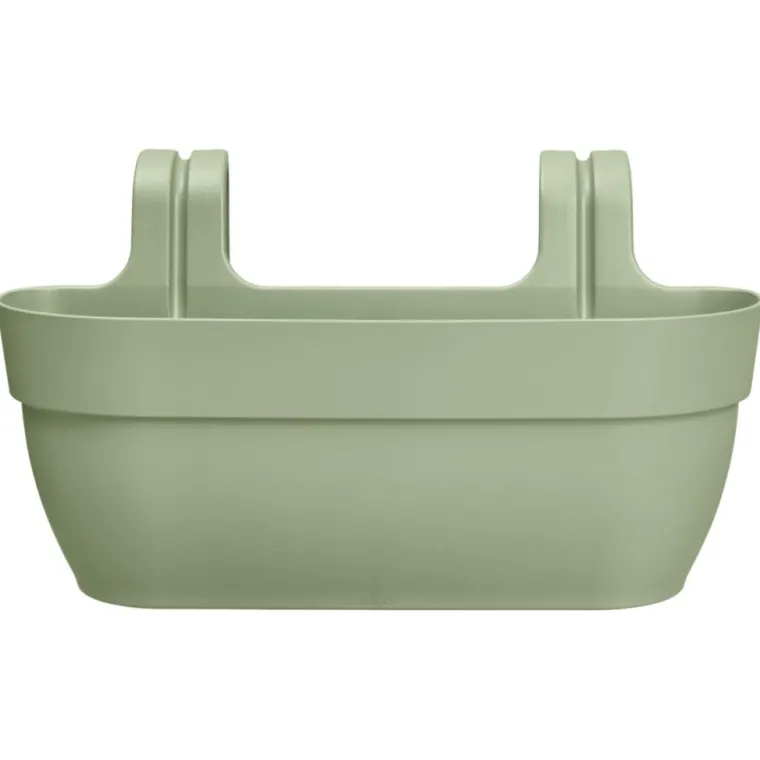 ELHO Balconnière plastique vert pistache Vibia Campana easy hanger large - 24,1 cm