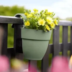 Discount ELHO Balconnière Vibia Campana easy hanger small vert - 20,5 x 24,1 cm