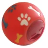 TYROL Balle à friandises pour chien - 12 cm