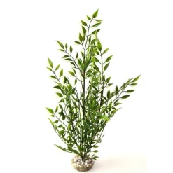 Clearance LABEO Bambou vert en plastique moyen modèle 34 cm