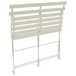 Online FERMOB Banquette bistro 2 places coloris gris en acier - 88 x 29 cm