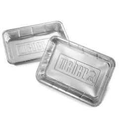 Hot WEBER Barquettes aluminium GM x10