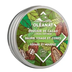Clearance OLÉANAT Baume Douceur de cacao biologique Oleanat Pot 50 ml vert