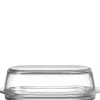 Hot LEONARDO Beurrier en verre transparent Ciao - 21 x H 8 cm