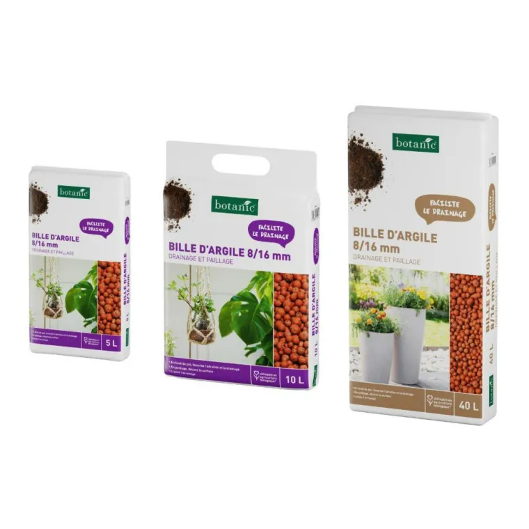 BOTANIC® Billes d'argile 8/16 mm