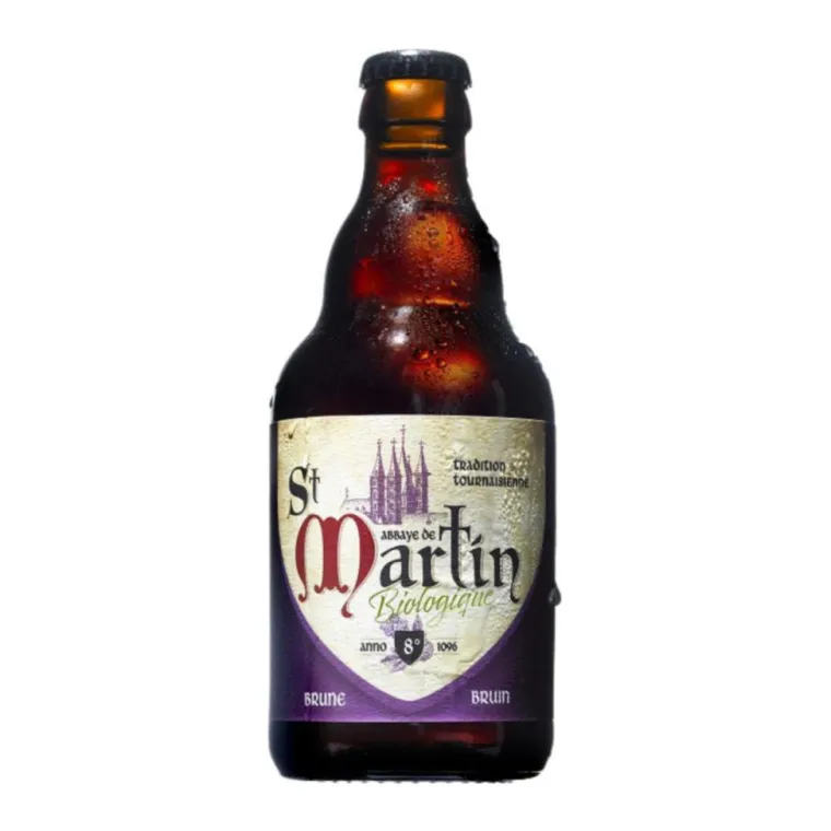 Sale ST MARTIN Bière d'abbaye brune bio - 33 cl