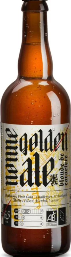 Best NONNE Bière Golden ale bio - 75 cl