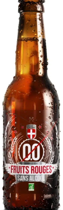 Discount LES BRASSEURS SAVOYARDS Bière sans alcool bio Fruits rouges Brasseur Savoyard - 33 cl