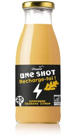 New VITAMONT Boisson bio One Shot Recharge-toi– 25 cl