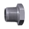 AQUAFLOW Bouchon mâle à visser en pvc filetage 26 x 34 mm