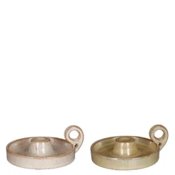 Outlet Bougeoir en céramique Graca - Ø 14 x H 5,5 cm