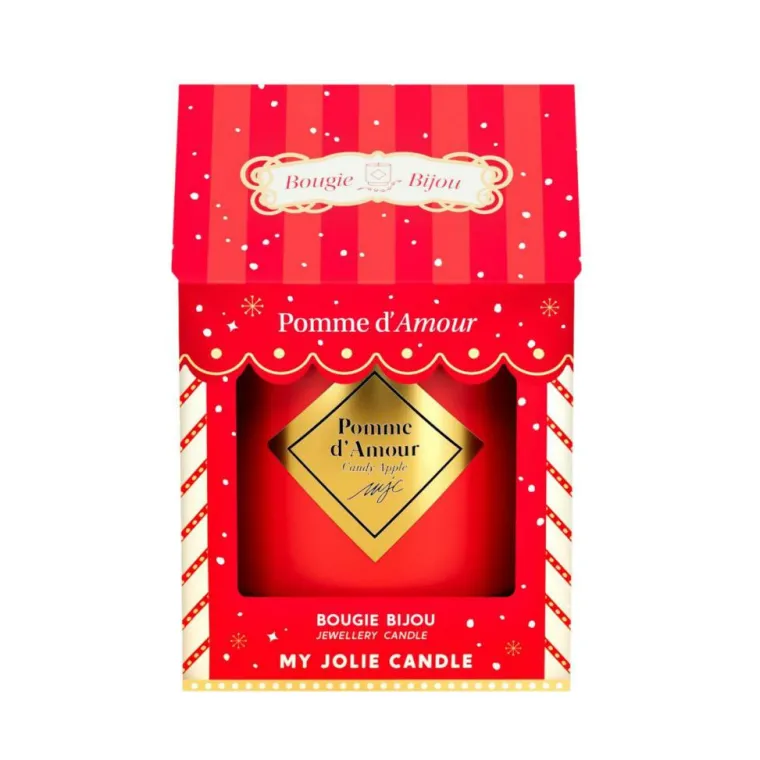 Best MY JOLIE CANDLE Bougie bijou parfumée Pomme d’amour - 180 g