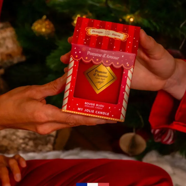 Best MY JOLIE CANDLE Bougie bijou parfumée Pomme d’amour - 180 g
