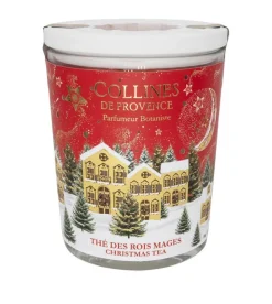 Best COLLINES DE PROVENCE Bougie parfumée cire végétale Thé des rois mages - 180 g