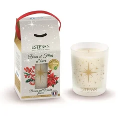 Hot ESTEBAN Bougie parfumée Baies et fleurs d’hiver - 180 g