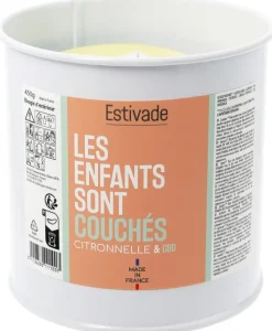 Hot ESTIVADE Bougie parfumée "les enfants sont couchés" coloris multicolore en cire Denis & Fils - Ø 10 cm 400 g