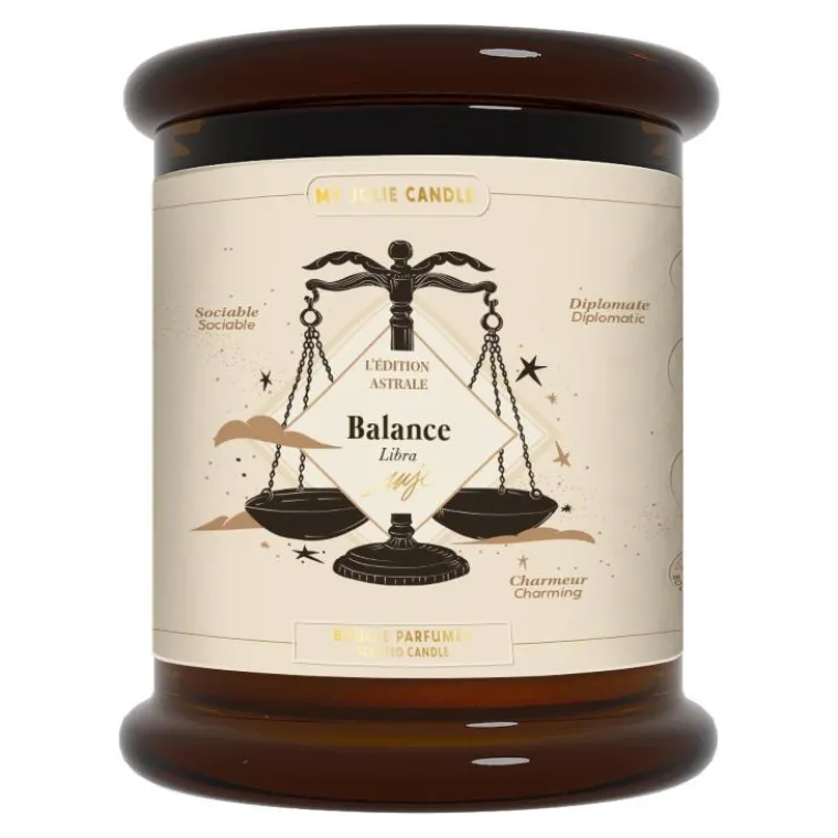 Hot MY JOLIE CANDLE Bougie parfumée pivoine baies sauvages Astrale balance - 300 g