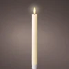 Online KAEMINGK Bougie type diner crème imitation cire à LED blanc chaud pour intérieur - Ø 2,2 x H 24,5 cm