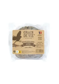 Hot GRAIN DE VIE Boule de graisse géante nature sans filet - 540 g