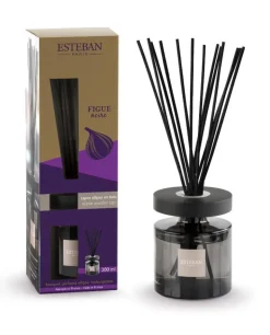 Online ESTEBAN PARIS Bouquet parfumé et recharge Esteban Ellipse violet parfum Figue noire - 200 ml