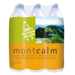 Sale MONTCALM Bouteille d'eau 1,5L (bouteille vendue à l'unité)