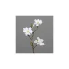 New ART FLORAL Branche de magnolia artificielle 4 fleurs et 2 boutons - 40 cm