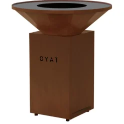 Hot OYAT Brasero de cuisson coloris cognac Origine 82 - Ø 39 cm