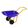 New DEVAUX Brouette en métal pour enfant bleue