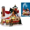 Outlet LEMAX Bâtiment lumineux Santas Wonderland Village Chalet du Père Noël – 24 x 15,2 x 21 cm