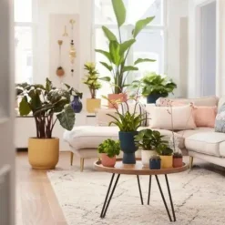 Discount ELHO Cache pot bleu foncé Vibes fold mini - Ø 9 cm