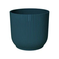 Outlet ELHO Cache-pot Vibes fold bleu foncé - Ø 16 cm