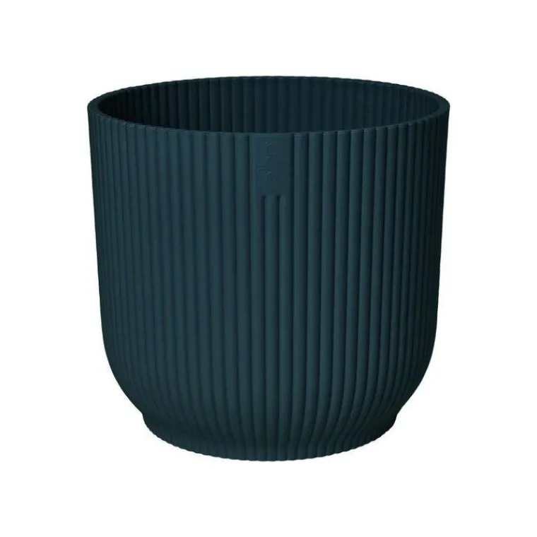 Outlet ELHO Cache-pot Vibes fold bleu foncé - Ø 16 cm