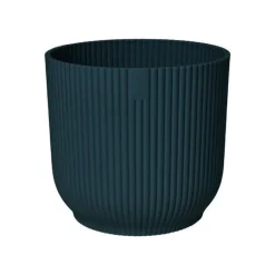Sale ELHO Cache-pot Vibes fold bleu foncé - Ø 14 cm