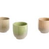 New PRINT24 Cache-pot en céramique Terra - Ø 6 x H 7 cm