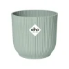 Outlet ELHO Cache-pot en plastique recyclé vert sorbet Vibes fold rond mini - Ø 11 cm