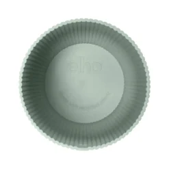 Outlet ELHO Cache-pot en plastique recyclé vert sorbet Vibes fold rond mini - Ø 11 cm