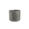 Hot Cache-pot Gen en terre cuite gris - Ø 15,5 x 14,5 cm