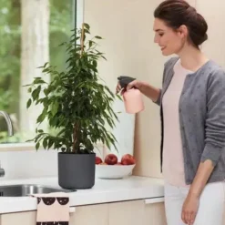 ELHO Cache-pot gris anthracite b.for soft - Ø 14 cm