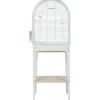 New ZOLUX Cage avec meuble pour les oiseaux exotiques ou les canaris coloris blanc Chic Patio – 53 x 33 x 144 cm (cage + pieds)